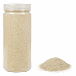 HEKU Hochwertiger cremefarbener Dekosand (ca. 750g) I Feine Körnung (0,1 mm) I Wiederverschließbare Dose I Vielseitig für Deko und Bastelarbeiten, Creme Deko-Sand Creme Angebot bei HelloDeals