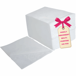 LALILL Einweghandtücher 70x40 cm – 100 Stück Handtuch saugstark & weich Vliestücher – Für Baby, Kosmetik, Sauna, Hund, Pflege, Urlaub, Pedikure, Senioren - hygienische Folienverpackung Einweghandtücher 100 Stück Angebot bei HelloDeals