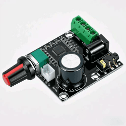 VISSQH PAM8610 Audio Verstärker Module,15 W + 15W Dual-Channel Typ D PAM8610 Digital Stereo Verstärker DC 12V Audioverstärker-Board Angebot bei HelloDeals