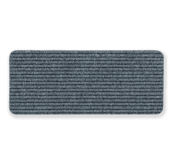 Astra Fußmatte innen grau Schmutzfangmatte rutschfest – Türmatte 25x60 cm wasserabweisend – Rib Line strapazierfähiger Fußabtreter antistatisch 25 x 60 cm (Rechteckig) Grau Angebot bei HelloDeals