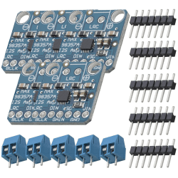 AZDelivery MAX98357A I2S 3W Mono Verstärker der Klasse D filterloses Amplifier Breakout-Modul DAC Decoder-Modul Audio Board mit breitem Anwendungsbereich inklusive E-Book 1 Angebot bei HelloDeals