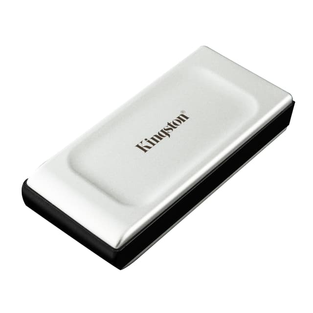 Kingston XS2000 2TB External SSD USB 3.2 Gen 2 Portables Laufwerk Silber-SXS2000/2000G XS2000 - Silber 2TB