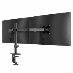 Pholiten Monitor Halterung für 13-27 Zoll LED LCD Bildschirm bis zu 10 kg, Monitor Arm für 2 Monitore, Höhenverstellbar Schwenkbar Neigbar Monitorhalterung für den Schreibtisch, max.VESA 100x100mm Large Schwarz Angebot bei HelloDeals