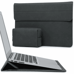HYZUO 13,3-14 Zoll Laptop Hülle Laptophülle mit Standfunktion für MacBook Pro 14 M4/M3/M2/M1 Pro/Max 2025-2021, MacBook Pro/Air 13,3, 13,5-13,8 Surface Laptop, HP Spectre X360 13/14, Weltraum Grau 13,3-14 Zoll Weltraum Grau Angebot bei HelloDeals