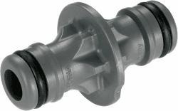 Gardena Kupplung: Verbindungsteil zur sicheren Schlauchverbindung, Verbindung zweier Schläuche zur Verlängerung, zum Übergang von 19 mm (3/4)- auf 13 mm (1/2)-Schläuche, verpackt (2931-20) Packung mit 1 Kupplung 1/2 Zoll beidseitig Angebot bei HelloDeals