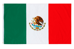 PHENO FLAGS Mexiko Flagge 90x150cm - wetterbeständige Fahne mit Messingösen, 100% Polyester, robuste Doppelnaht & in lebendigen Farben - ideal für Flaggen-Liebhaber Angebot bei HelloDeals