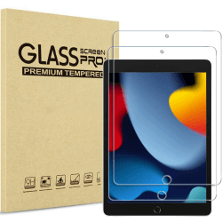 ProCase 2 Stück Schutzfolie für iPad 10,2 Zoll 9. / 8. / 7. Generation 2021/2020/2019, Displayschutzfolie 9H Gehärtetes Glas Screen Protector Folie –Klar Angebot bei HelloDeals
