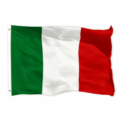 150x90cm Italien Flagge, Italienische Fahne mit 2 Metallösen für den Innen- und Außenbereich, Italienische Nationalflagge in leuchtenden Farben, dekoriert bei Sportveranstaltungen, Partys, Paraden Angebot bei HelloDeals