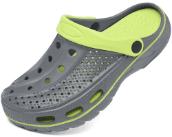 Unisex Clogs Pantoletten Sommer Hausschuhe Strand Sandalen Gartenschuhe mit Fußbett aus Weichem Angebot bei HelloDeals