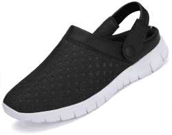 SAGUARO Sommer Clogs Herren Gartenschuhe Damen Hausschuhe Leicht Pantolette rutschfest Badelatschen Sandalen Gr.36-48 Angebot bei HelloDeals
