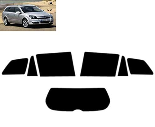 Passgenaue Tönungsfolie für-Opel Astra H 5-Türen Kombi 2004-2009 Heck/Seitenscheiben (35% Mittelschwarz) Angebot bei HelloDeals