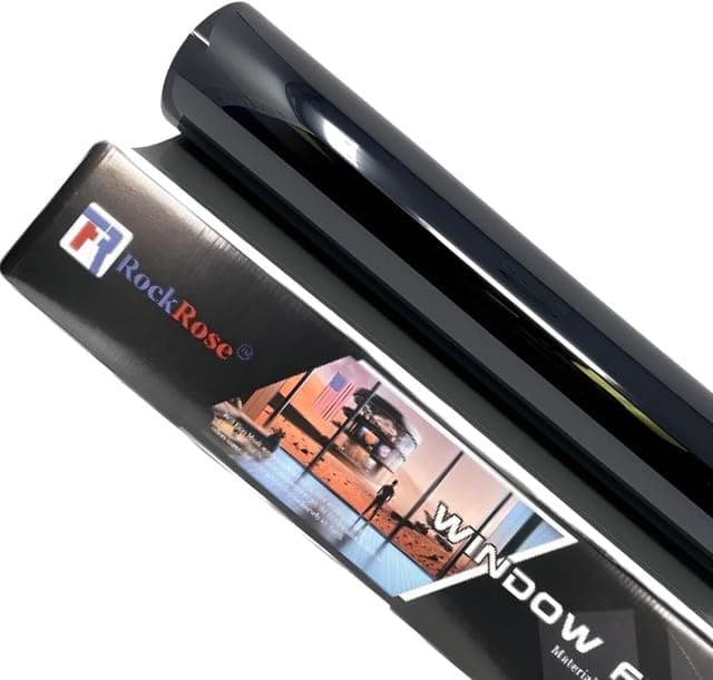 RockRose Charcoal 2PLY Premium Carbon 50% VLT Window Car Tint 1.0 M X 7.5M Professional Window Tint Wärme-, UV- und IRR-Block Tint für Autos oder Gebäude Klebefolie Easy Shrink, Plotter Friendly 1.0 M X 7.5M 50 Percent Angebot bei HelloDeals