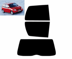 Passgenaue Tönungsfolie für Lupo 3-Türen 1999-2006 Heck/Seitenscheiben (20% Schwarz) Angebot bei HelloDeals