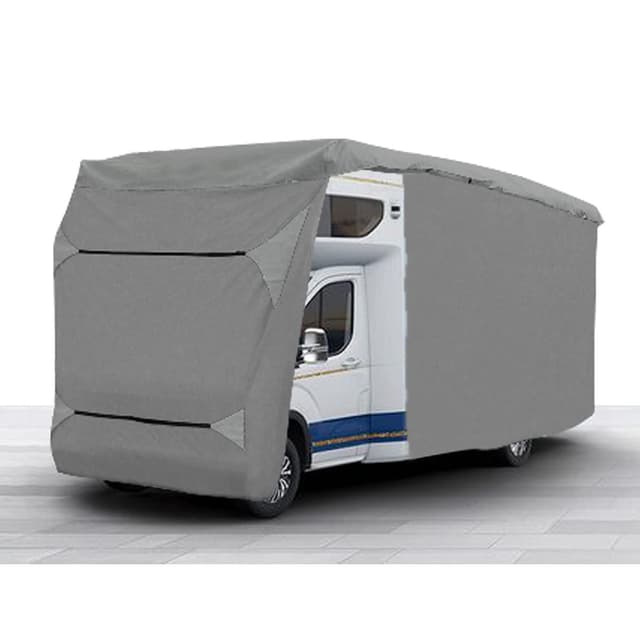 BLANCC Wohnmobil-Schutzhülle | Schutzhülle für Wohnmobile oder Wohnwagen in Verschiedenen Größen | Hülle für Wohnmobil Wind- und Wetterfest - Grau 5700x2350x2750 cm