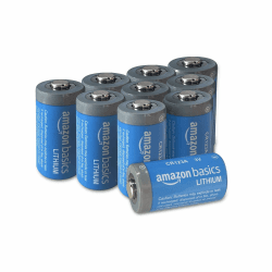 Amazon Basics CR123A Lithium-Batterien, 3 V, 10 Jahre lagerfähig, 10 Stück Angebot bei HelloDeals
