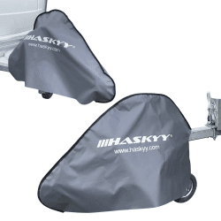 Deichselabdeckung I 90 x 60 cm I Wasserdicht I Deichselhaube für Anhänger Wohnwagen I LKW-Plane I Universal Deichselschutzhülle Anhängerkupplung Abdeckung Grau Angebot bei HelloDeals
