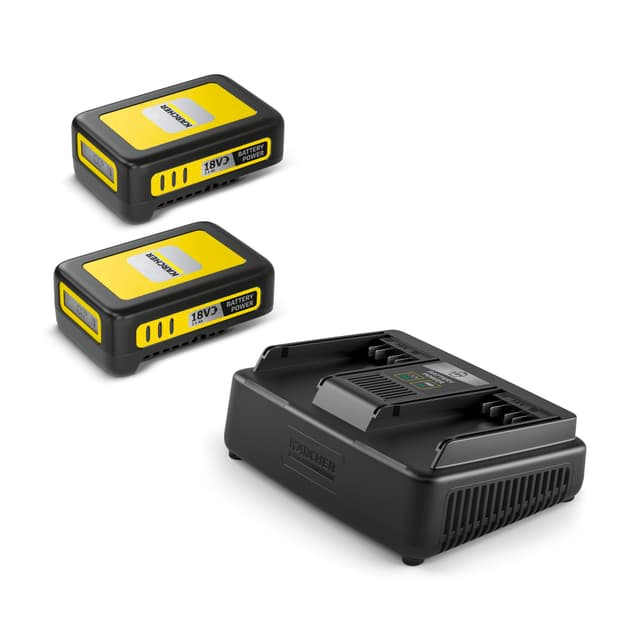 Kärcher Schnellladegerät Battery Power 18 - Schnellladegerät für 2 Akkus 18V Kärcher