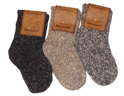 Wowerat Nowegersöckchen 3er Pack Wollsocken Baby Kinder Angebot bei HelloDeals