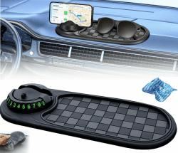 Multifunction Car Anti-Slip Mat Auto Universal Phone Holder,Antirutschmatte Auto Universal Handyhalterung Auto,Antirutschmatte Auto Accessoires, Silikon-Matte Telefonpad,Handy Halter für Auto (1/Set) Angebot bei HelloDeals