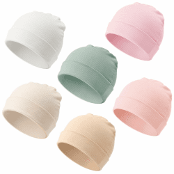 DRESHOW Neugeborenes Baby Mütze Hut Beanie Bekleidung Unisex Infant Hut Kindergarten Mütze Baby Jungen Mädchen 0-24 Monate Angebot bei HelloDeals