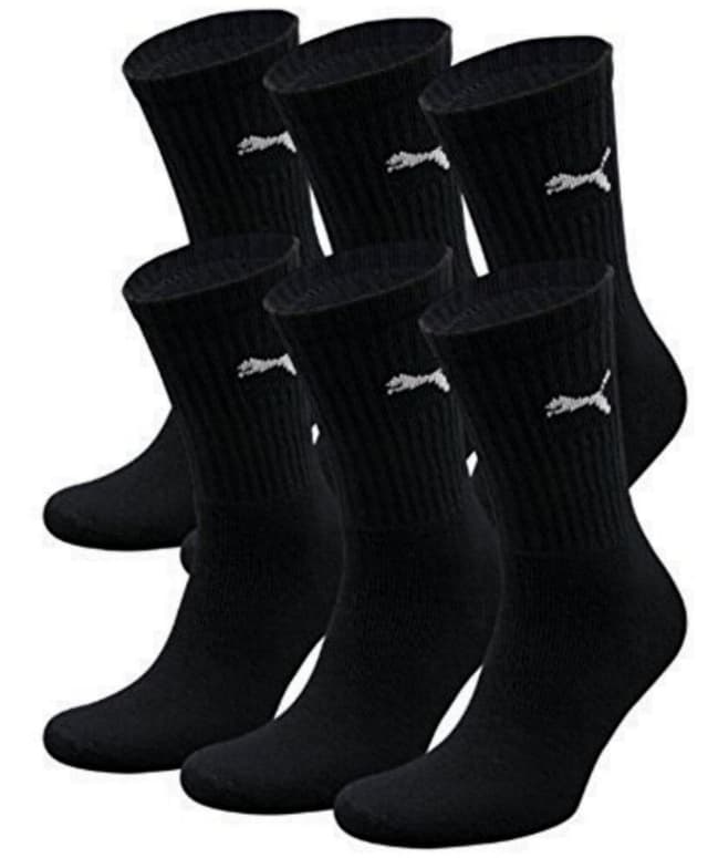 PUMA Herren Sportsocken 43-46 Black (200)