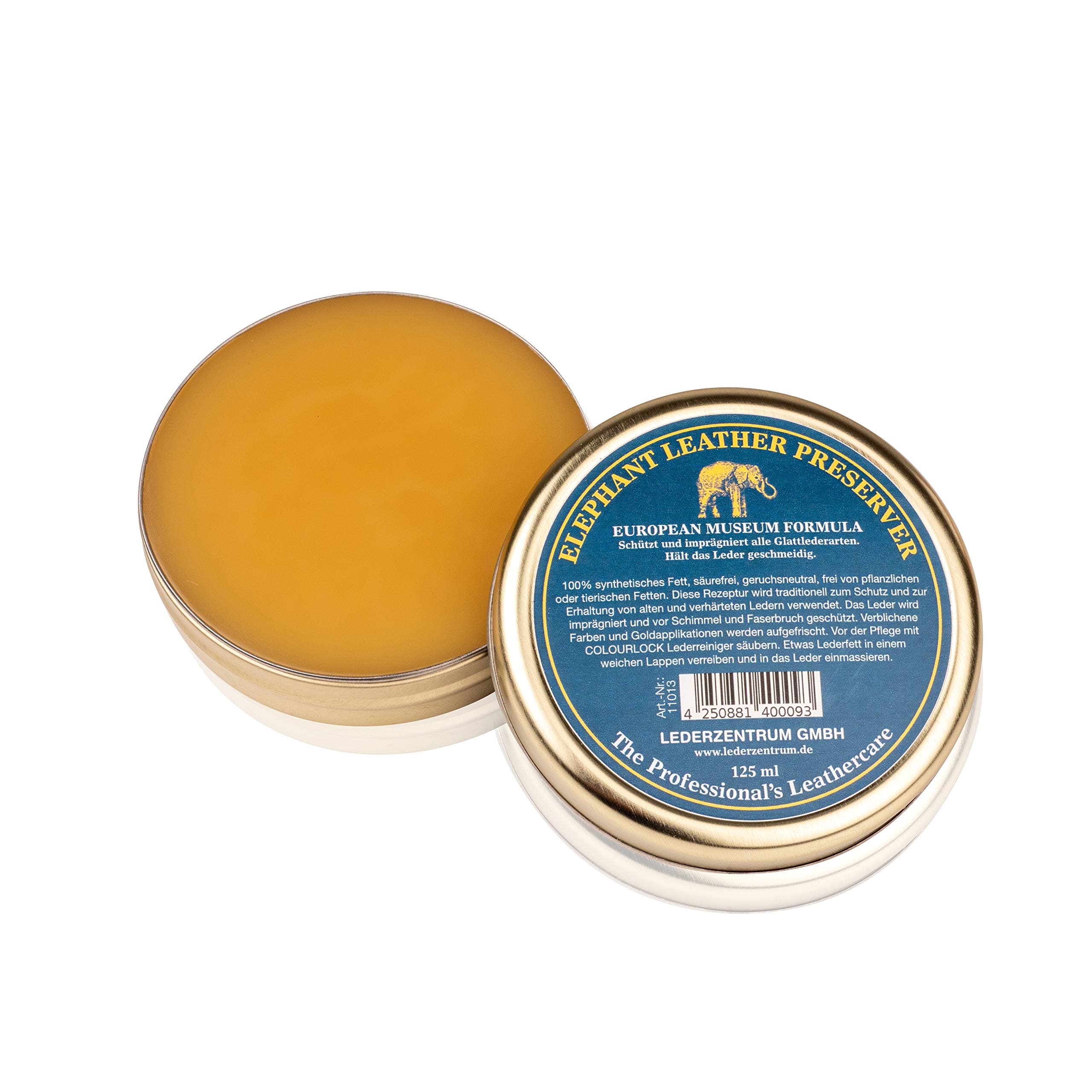 COLOURLOCK Elephant Leather Preserver, Lederfett für Pflege und Schutz von seidenmatten bis glänzenden Glattledern Lederfett 125ml Angebot bei HelloDeals
