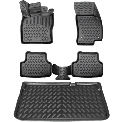 ELMASLINE 3D Gummimatten & Kofferraumwanne Set für Mercedes GLC (X254) 2022-2025 (SUV) | Passt Nicht in Hybrid | Gummi Zubehör Kofferraum Nicht Hybrid Angebot bei HelloDeals