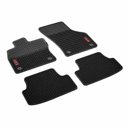Volkswagen 5GV061550 041 Allwetterfußmatten vorne und hinten GTI Wabendesign, Set of 4, schwarz, aus Gummi Single Angebot bei HelloDeals