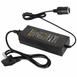 Spannungswandler 230v auf 12v, KFZ Netzadapter 10A 120W, Adapter Zigarettenanzünder Steckdose, Spannungswandler AC auf DC 230V auf 12V, Netzteil Adapter für Kühlbox, Kompressor, Autostaubsauger Angebot bei HelloDeals