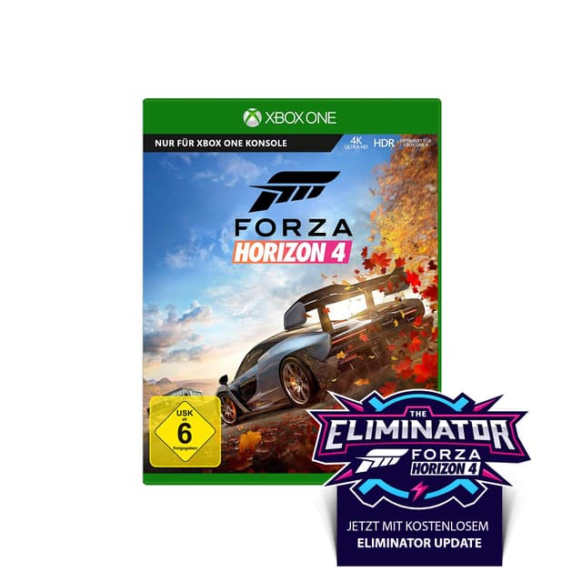 Xbox Forza Horizon 4 – Standard Edition - [Xbox One] | inkl. „The Eliminator“ Update Xbox One Standard Disk