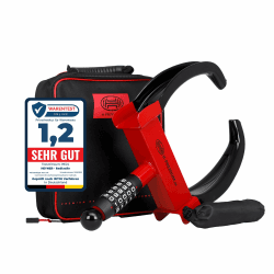 HEYNER® Radkralle mit Radkasten und Felgenschutz, Wegfahrsperre inkl. Tasche für PKW, Wohnwagen, Anhänger, Transporter und Caravan Angebot bei HelloDeals