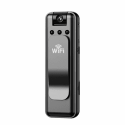 Gcerfby Tragbarer Shoo Ting Recorder, kleine Sicherheitskamera mit Clip, tragbarer Video-Audio-Aufnahme-Camcorder, schwarz, einfach zu bedienen, tragbar für Outdoor, Radfahren, Wandern, Reisen Angebot bei HelloDeals