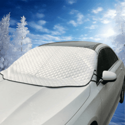 CaiTang Scheibenabdeckung, 6 Magnet frontscheibenabdeckung Auto, Windschutzscheibe Abdeckung Winter, magnetische autoabdeckung, FüR Die Gegen Schnee, EIS, Frost, Staub, Sonne (195 * 126cm) Angebot bei HelloDeals