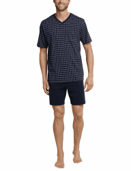 Schiesser Herren kurzer Schlafanzug Pyjama Kurz - 182200 Angebot bei HelloDeals
