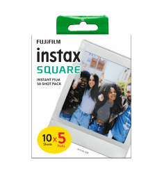 INSTAX Square Film Weiß 50 Schuss 50 shot White Border Angebot bei HelloDeals