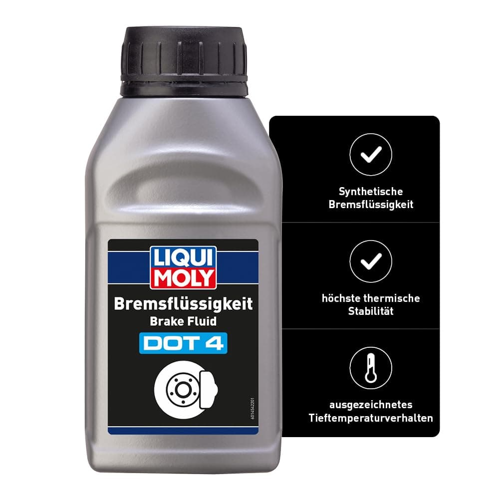 LIQUI MOLY Bremsflüssigkeit DOT 4 | 500 ml | Bremsflüssigkeit | Art.-Nr.: 21156, Silber Angebot bei HelloDeals