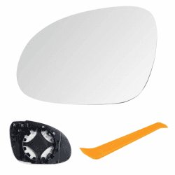 Laitejituan Spiegelglas Ersatz für VW Golf MK5 2003-2008 Jetta 5 2005-2010 Passat B6 2007-2011 Spiegelglas Links Fahrerseite Beheizbar Asphärisch mit Trägerplatte (Links) Angebot bei HelloDeals