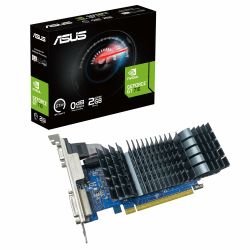 ASUS GeForce GT 710 2GB GDDR5 EVO Low-Profile Grafikkarte (Nvidia GeForce GT710, für leise HTPC-Aufbauten, Unterstützt 3 Monitore, PCIe 2.0, HDMI 1.4b, GT710-SL-2GD5-BRK-EVO) Angebot bei HelloDeals