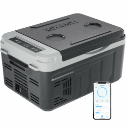 EUHOMY 10L Kompressor Kühlbox (-20℃~20℃) 12/24V DC & 230V AC Tragbarer Kompressor-Kühler mit Bluetooth APP Steuerung, 15-Min Schnellkühlung, ECO/MAX Modi, Leise <45dB, für Camping, Wohnmobil & Reisen Angebot bei HelloDeals