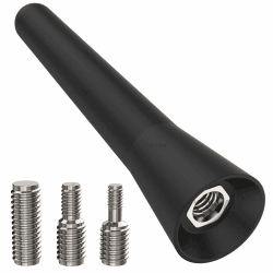 Yvyan Autoantenne 6.5CM, Autoradio Dachantenne,Auto Antenne, FM DAB Dachantenne Auto, Autoantenne Kurz Universal, Mit 3 Schrauben (M4, M5, M6), für den FM/AM Radioempfang Angebot bei HelloDeals