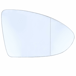 Suysion Spiegelglas Golf 7 Rechts Beheizbar Asphärisch – Außenspiegel Glas mit Trägerplatte Passend für VW Golf 7 Beifahrerseite Ersatzspiegelglas Konvex Klar Angebot bei HelloDeals