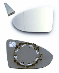 Passend für Golf 7 Spiegelglas mit Metallclip Links Fahrerseite Beheizbar Asphärisch mit Trägerplatte 1911035 Angebot bei HelloDeals