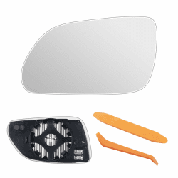 Spiegelglas Ersatz für VW Polo 9N 2005-2009 UND Skoda Oktavia (1Z3 / 1Z5) 2004-2008 beheizbar Ersatzspiegelglas Fahrerseite Außenspiegel Asphärisch Rückspiegelglas ABS-Seitenspiegelglas(Links) Spiegelglas Fahrerseite/Links VW Polo 9N Angebot bei HelloDeals