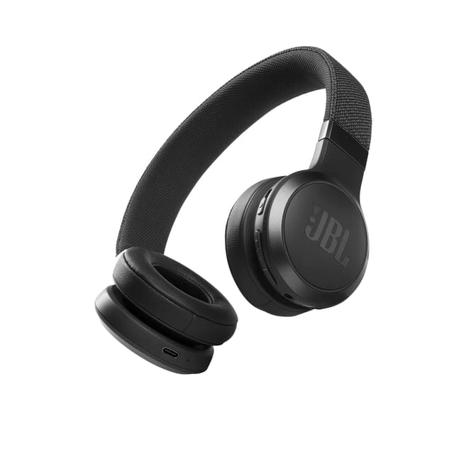 JBL Live 460NC – Kabellose On-Ear-Kopfhörer mit Geräuschunterdrückung mit Langer Akkulaufzeit und Sprachassistentensteuerung – Schwarz, Medium Schwarz Over-the-Ear, Schwarz