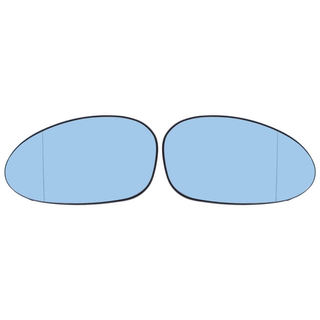 Doo Engy Spiegelglas für 1er E82 E87 3er E90 E91 E92 E46 Links und Rechts Spiegelgläser Satz Blau Glas