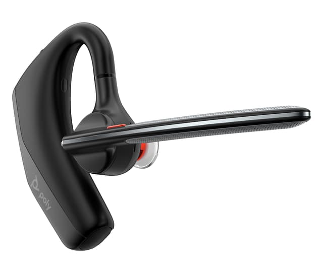Poly Voyager Legend 30 Bluetooth-Headset – Noise Cancelling, WindSmart, Smart-Sensor, 10 Stunden Akkulaufzeit, Ergonomisches Design, Schwarz