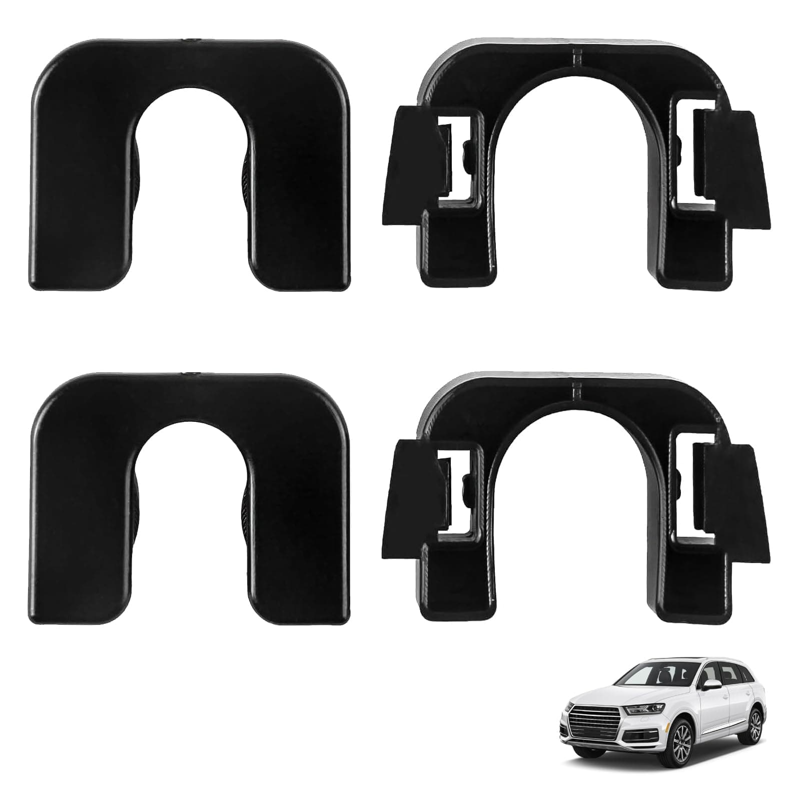 2 Paar 1539663 Hutablage Clip, Kofferraumabdeckung Halterung für Focus Fiesta Mk7 Mk8, Gepäckabdeckung Clips Kompatibel mit Ford Focus Mk33, B-Max, C-Max, C3, DS3, Nissan Qashqai J10 015532109E 8795EN Angebot bei HelloDeals