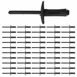 HAFRILY 50 Stück Spreiznieten Kunststoffnieten OE 51717002953 für BMW 3Er-Serie, X3, X5, X6, Z4, Mini Countryman, Mini Paceman Auto Clips Fixierung Kunststoff Nieten Angebot bei HelloDeals