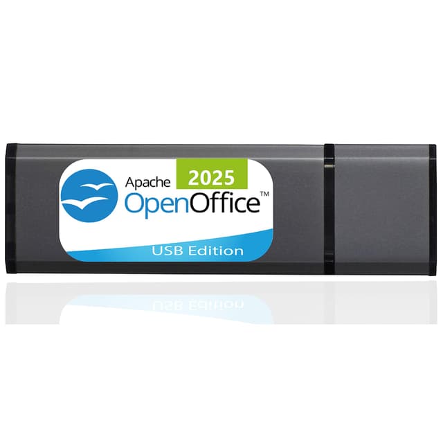 OpenOffice - 2025 USB Edition für PC/Notebook auf USB Stick