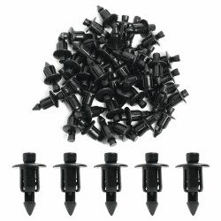 Greacesrio Kunststoffnieten 6 mm, 50 Stück Kunststoff-Clips Nieten Motorrad Verkleidung Trim Befestigungsplatte Angebot bei HelloDeals